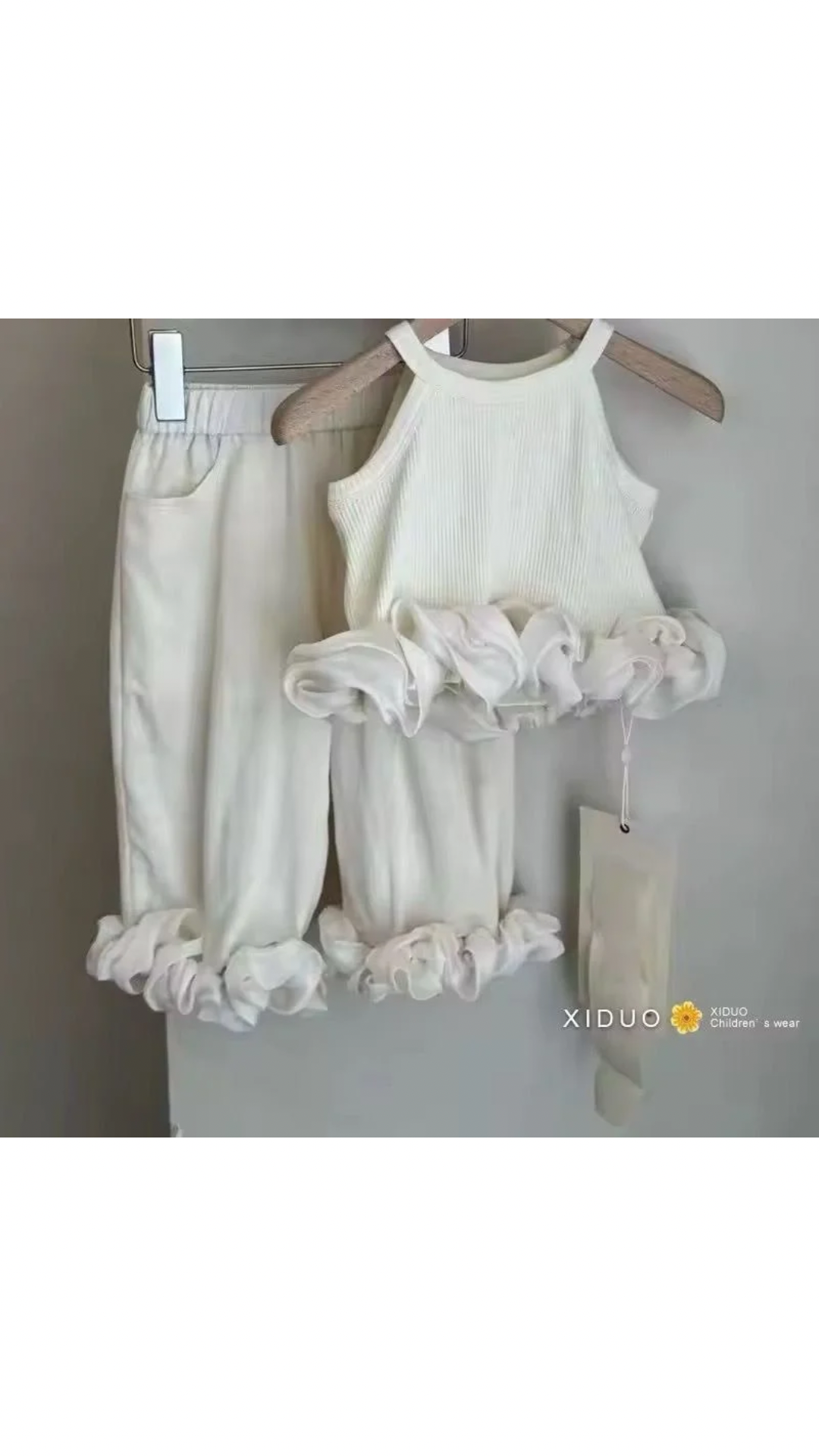 Appliqué Ruffle Set