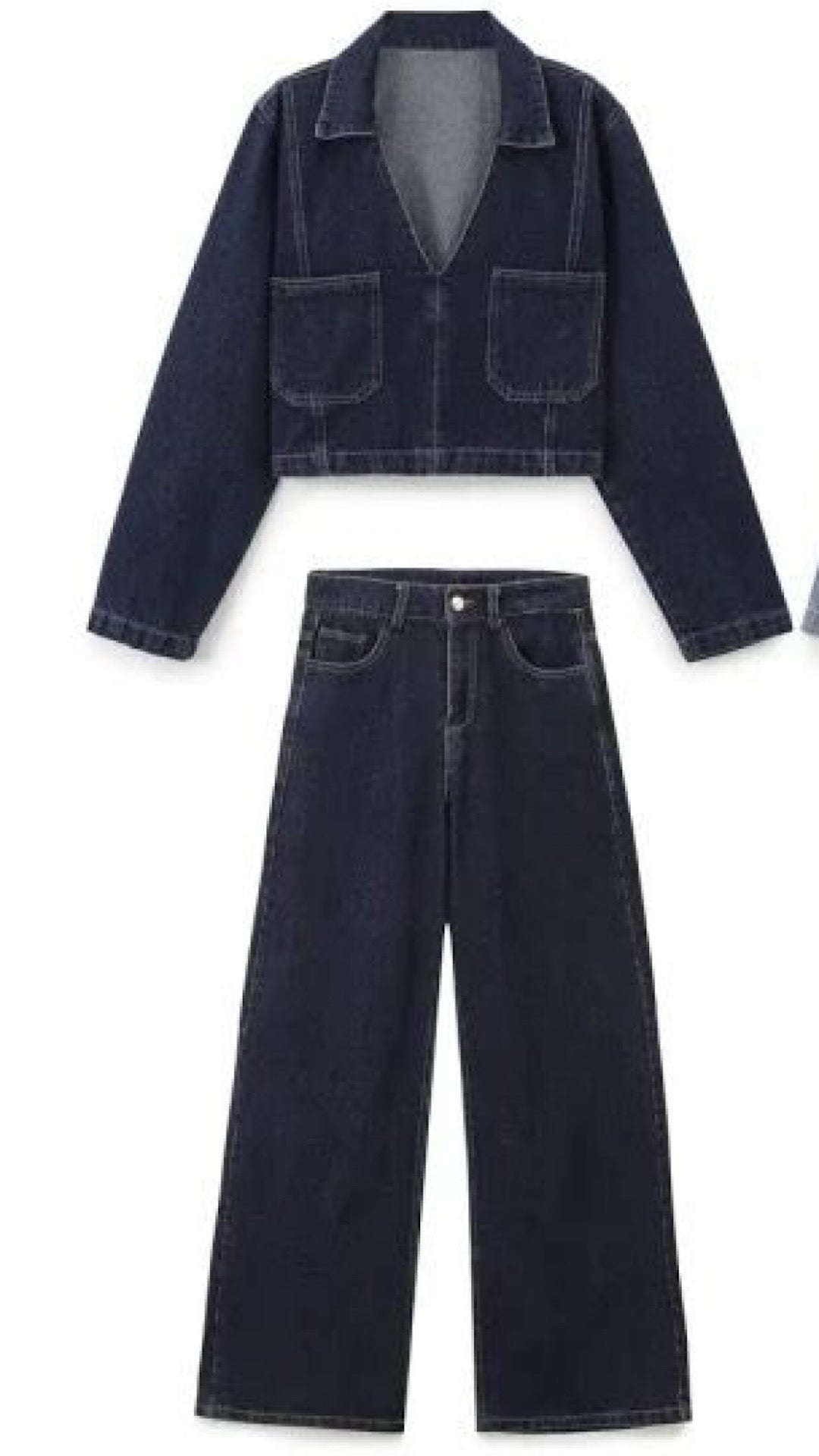 Boxy Denim Set