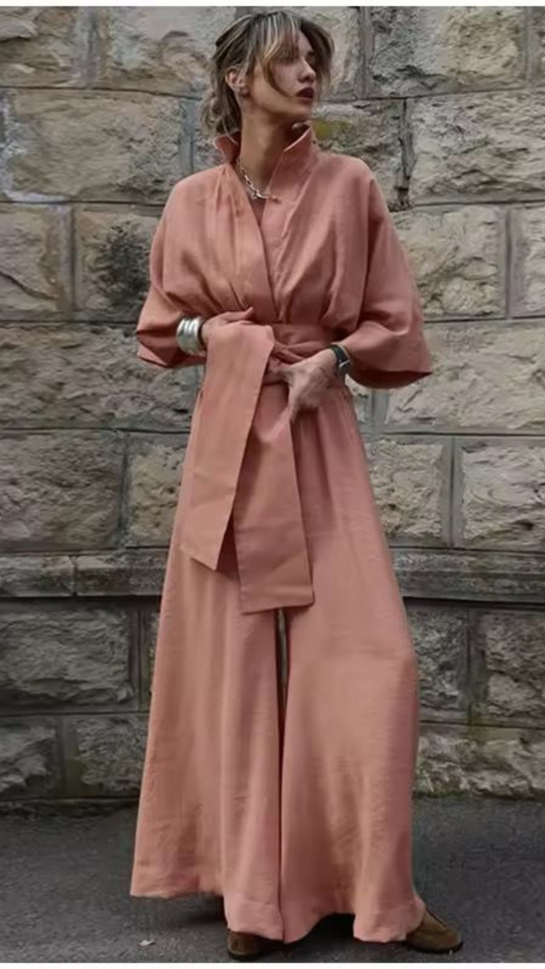 Lapel Jumpsuit