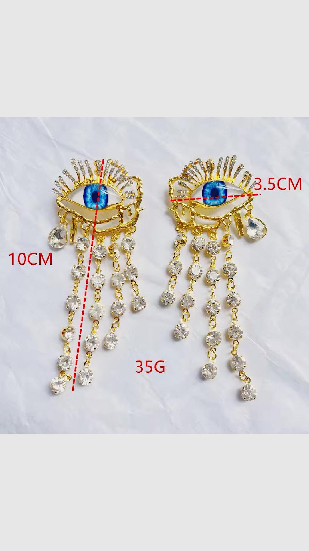 Evil Eye Earrings