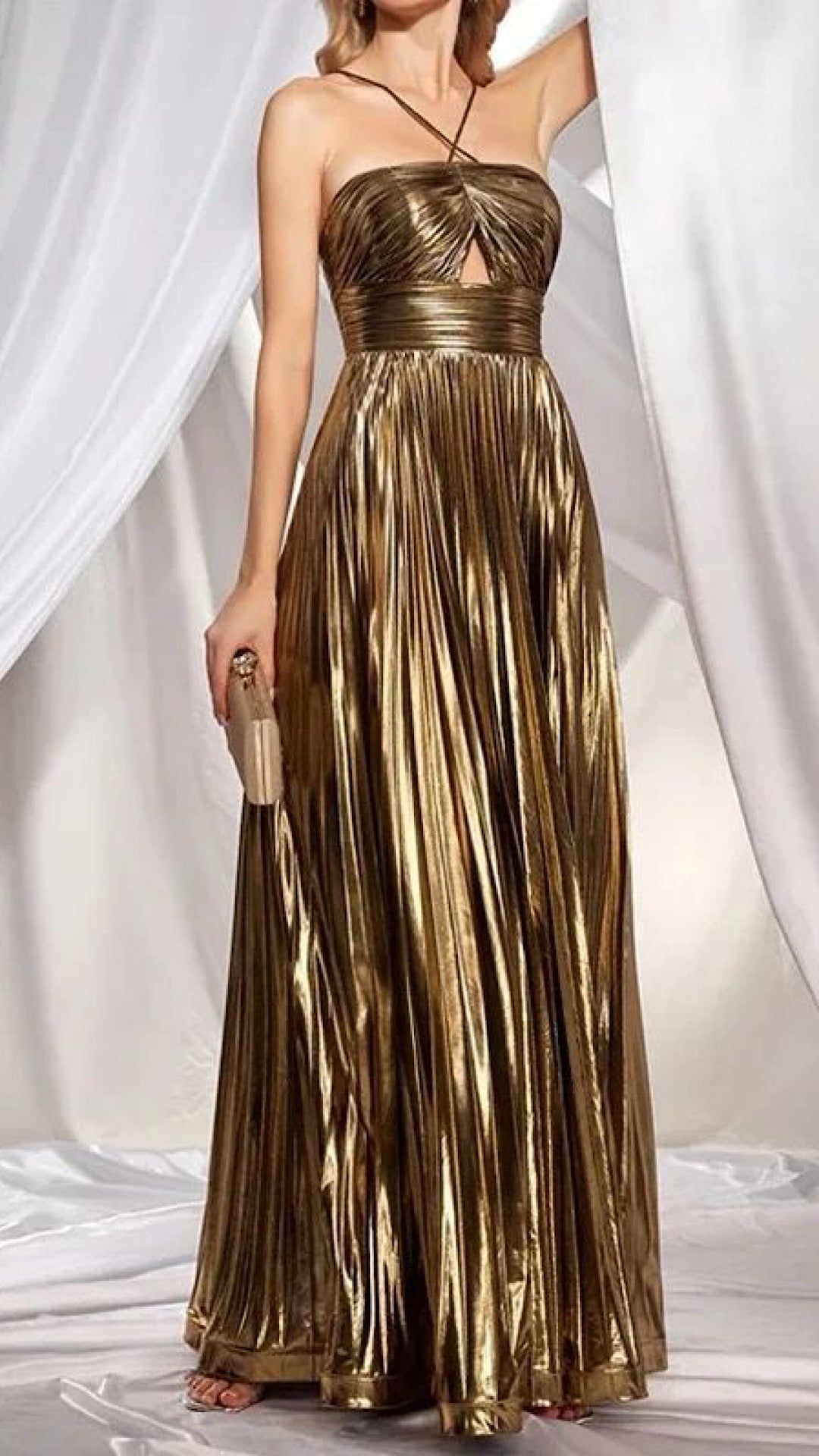 Golden Aura Dress