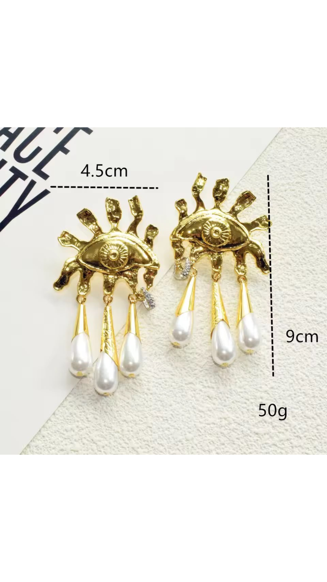 Baroque earrings