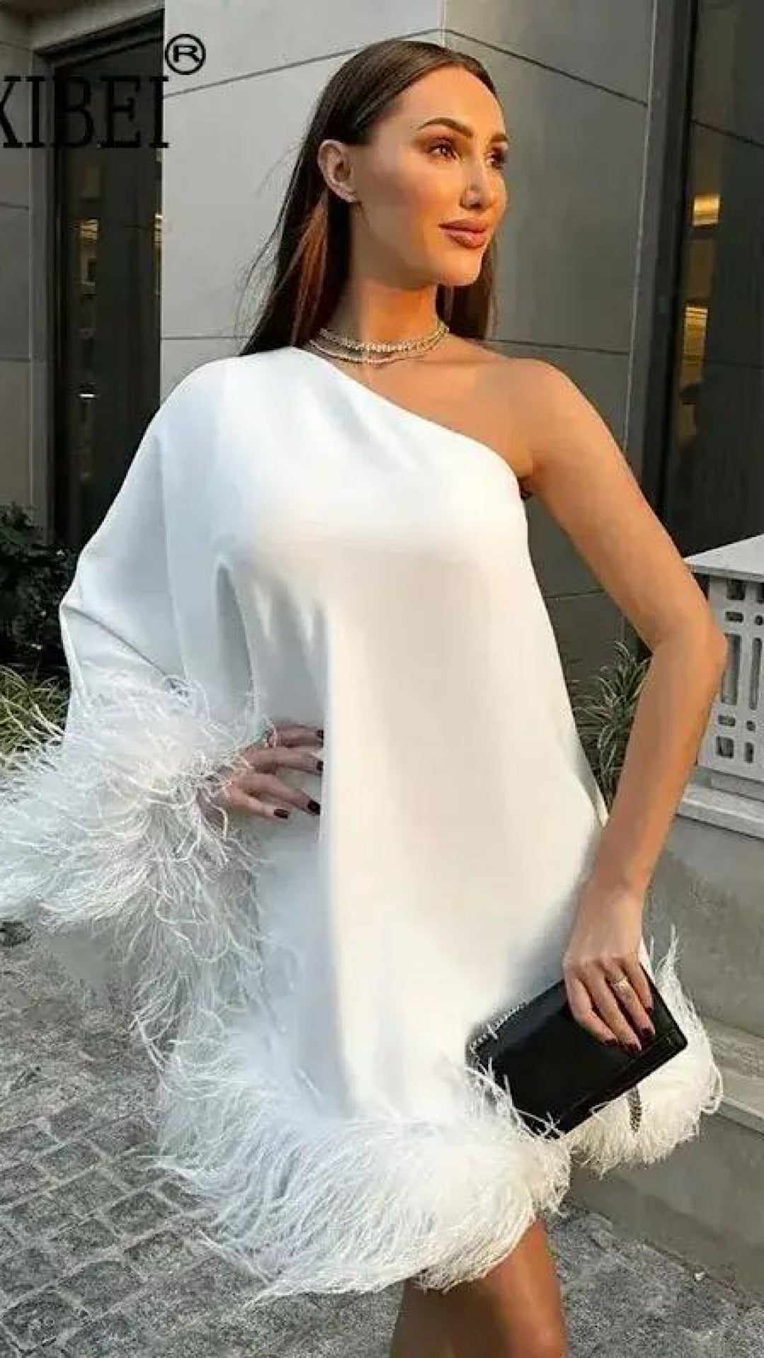 Astra Plume Dress