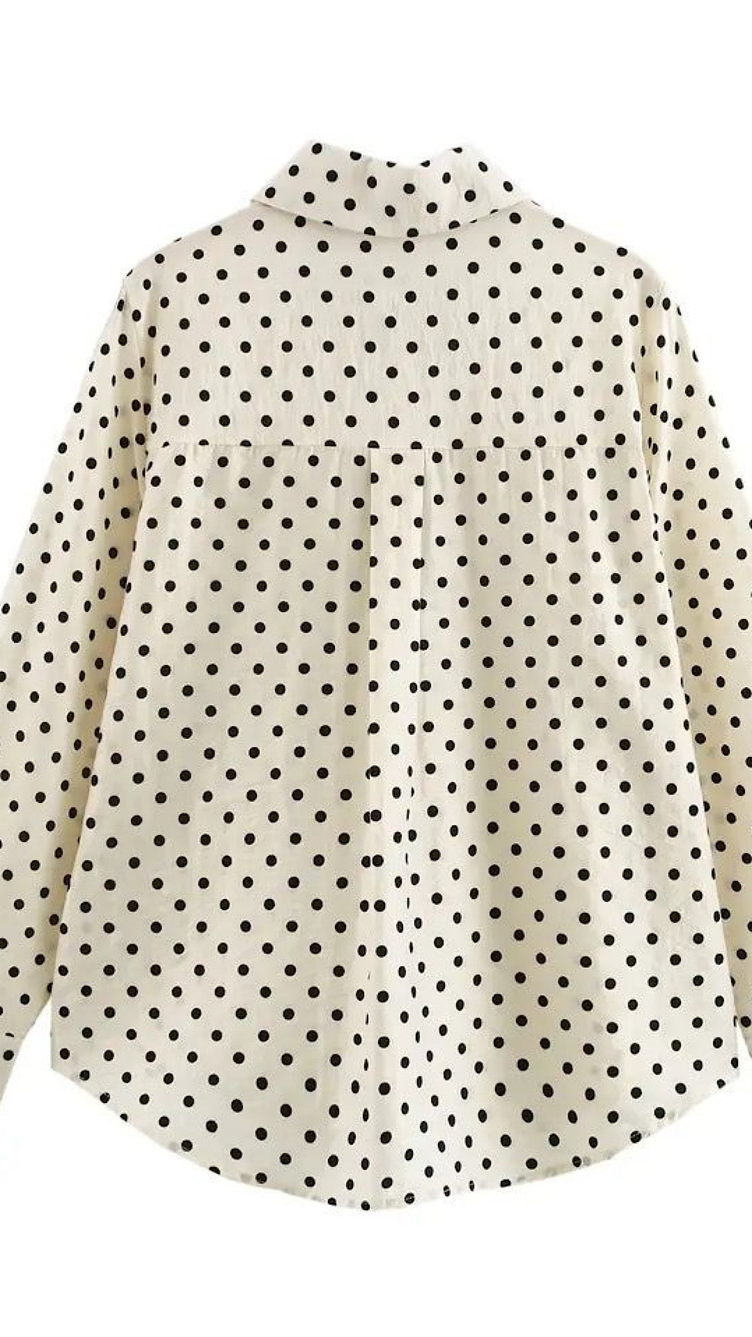 Dotted Elegance Blouse