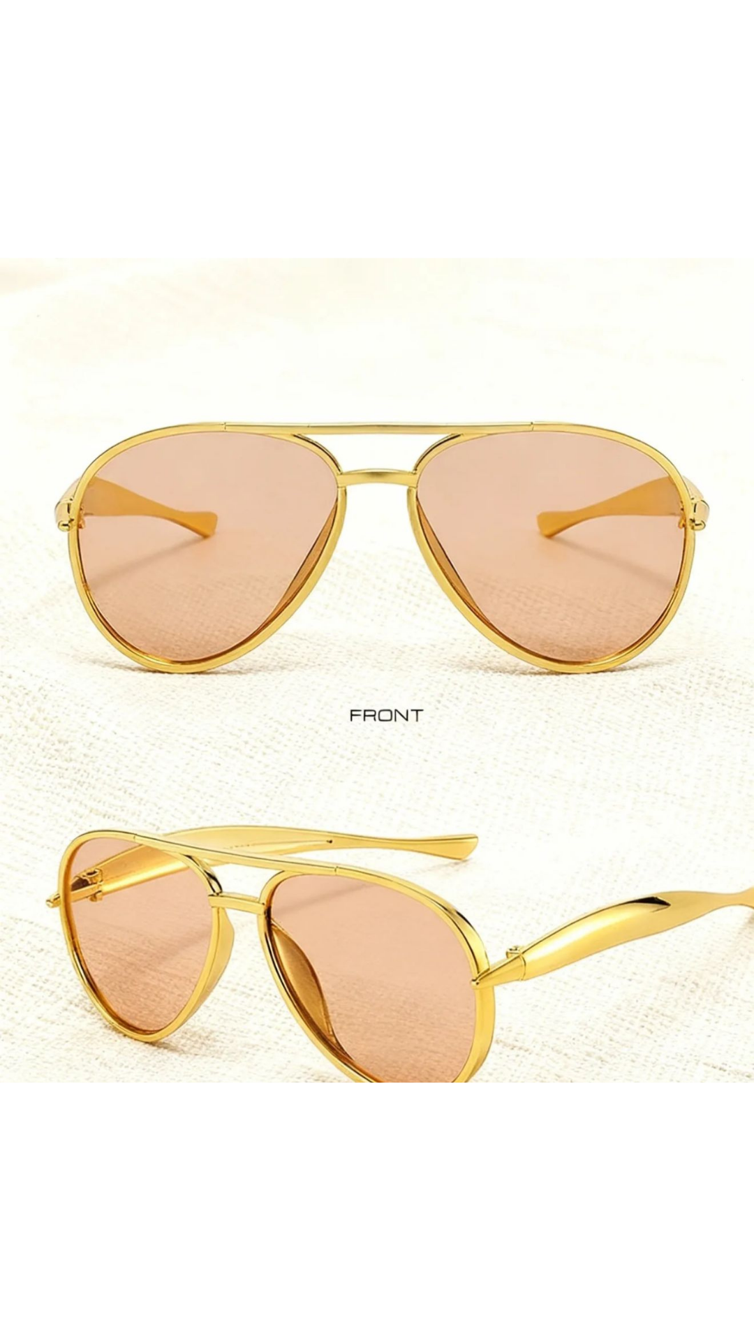 Golden Glaze Sunglasses