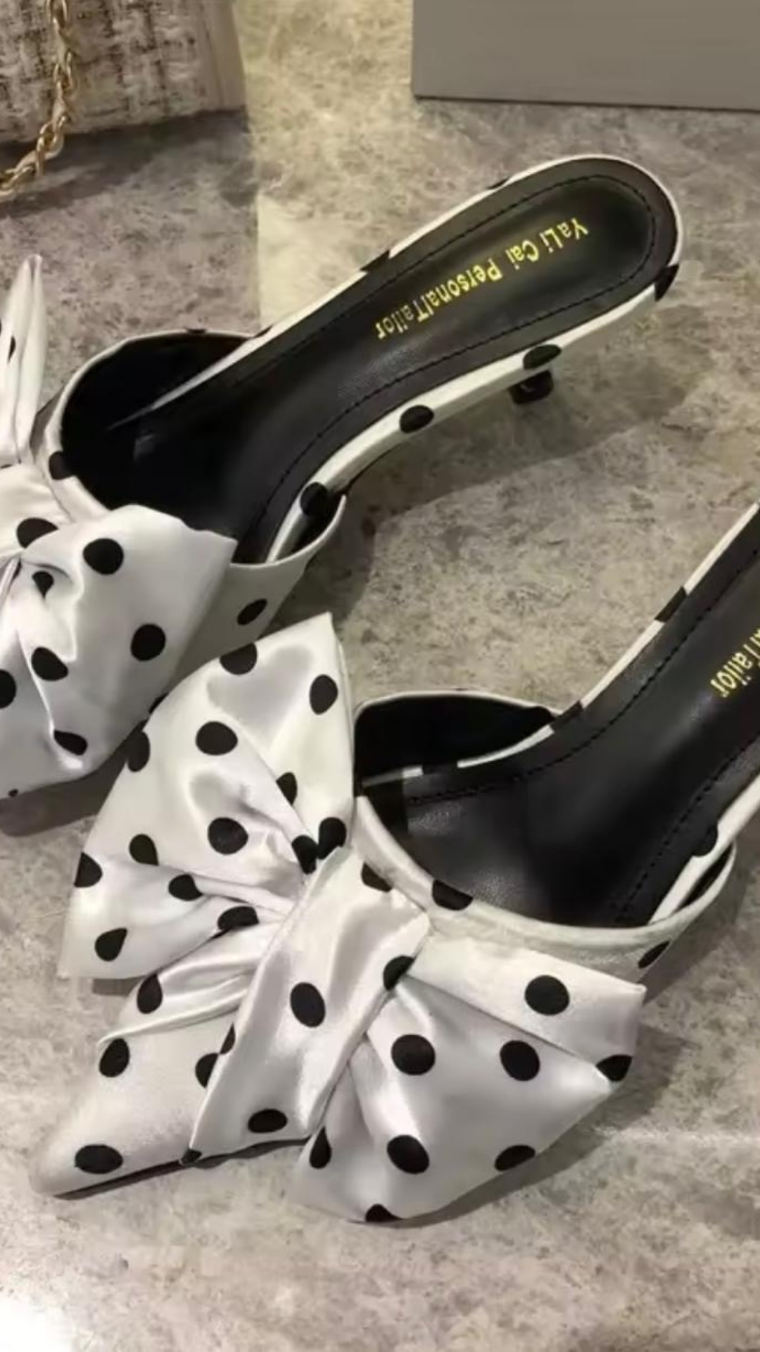 Bow Kitten Heels