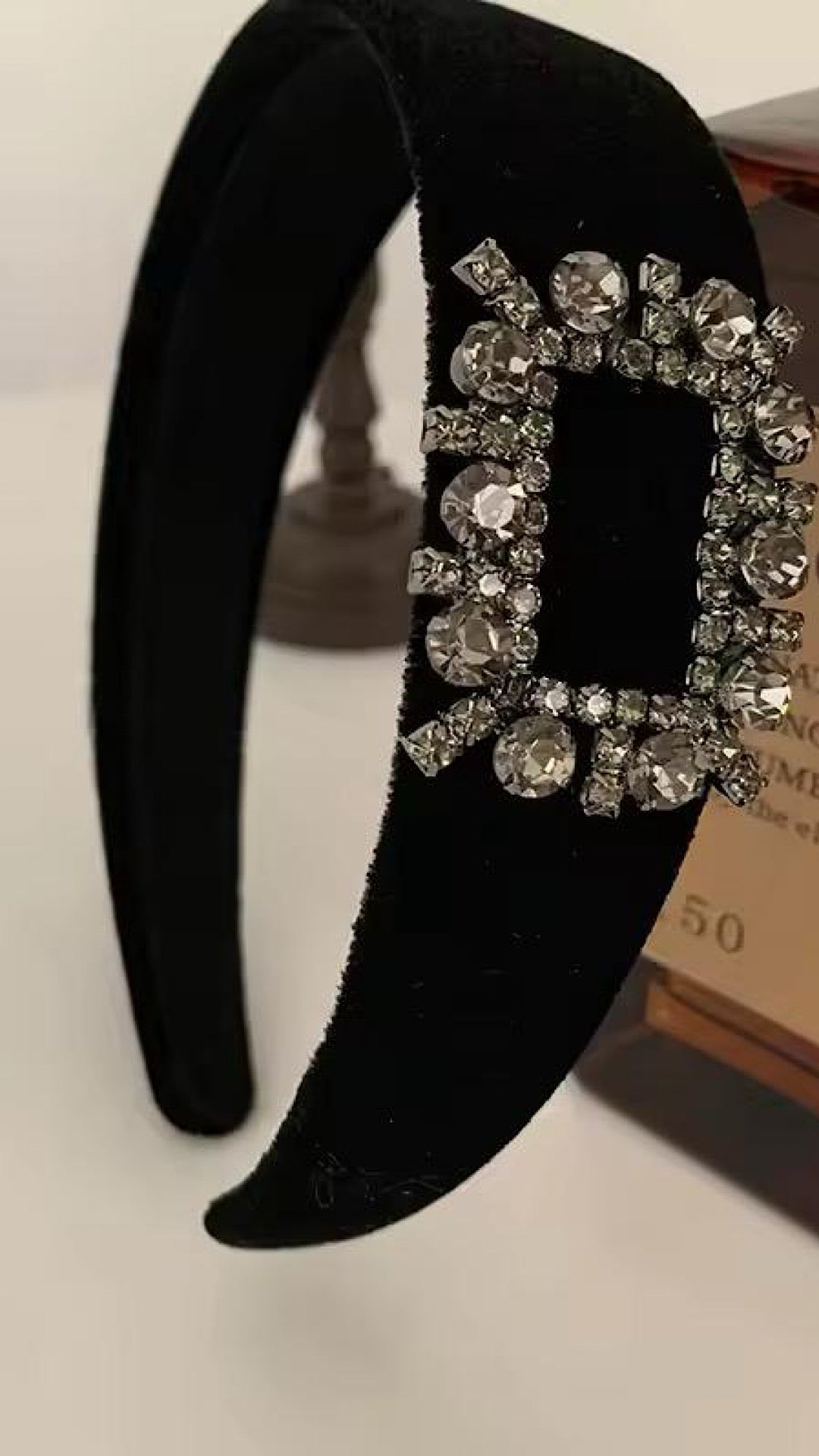 Embellished Buckle Headband