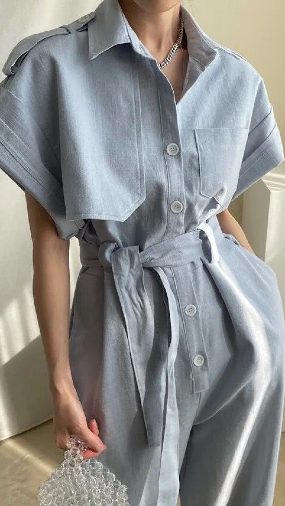 Buttoned Jumpsuit