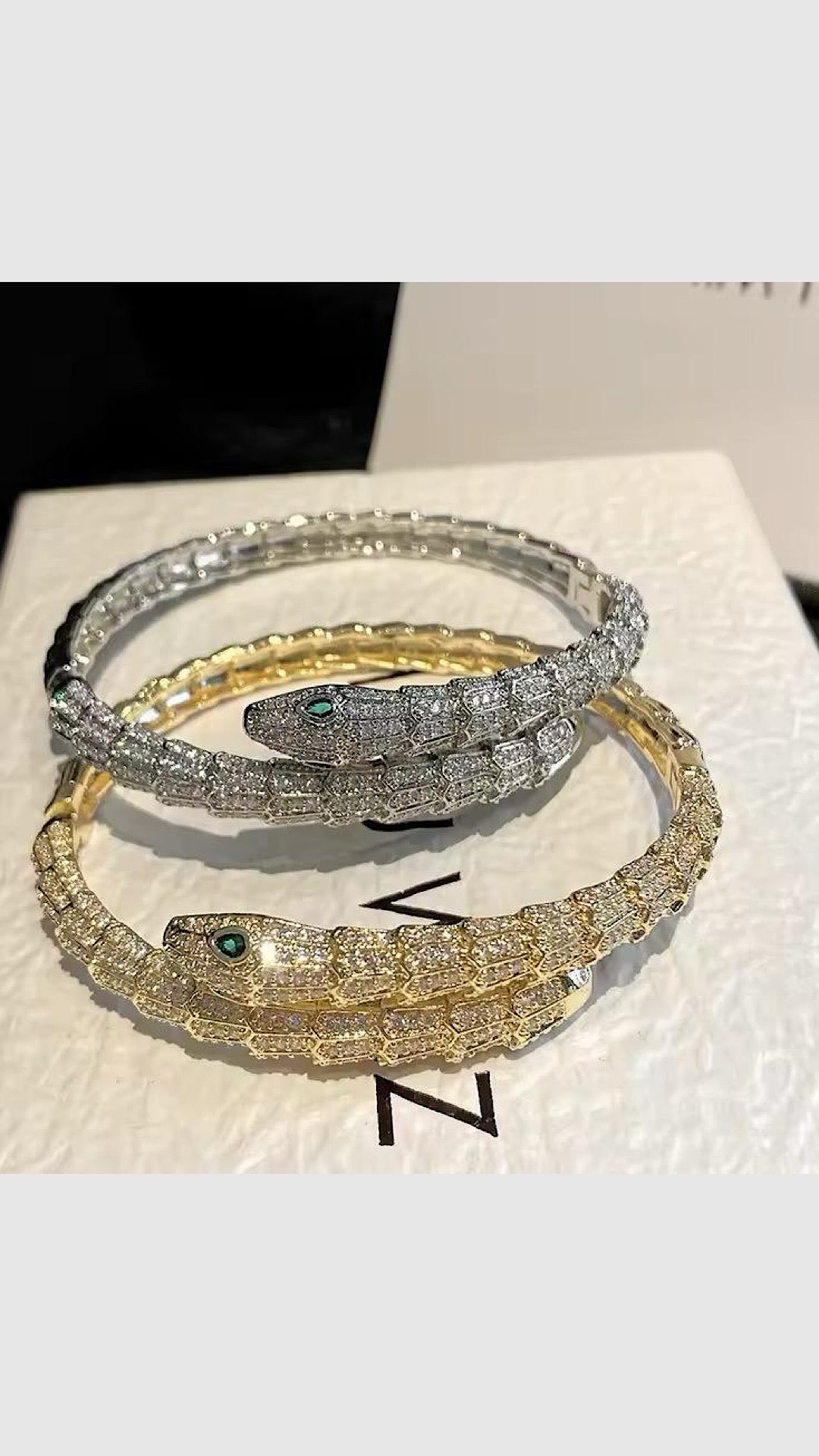 Snake Charm Cuff