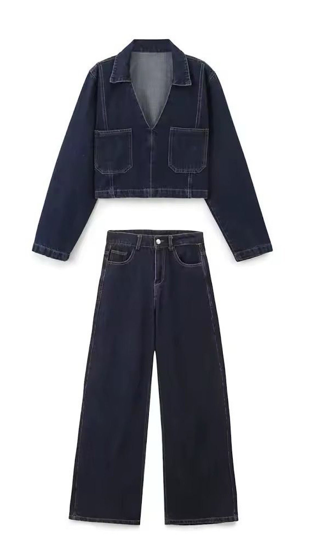 Boxy Denim Set