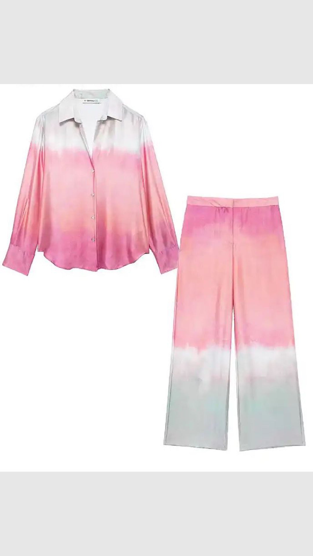 Shaded Shirt & Pants Set