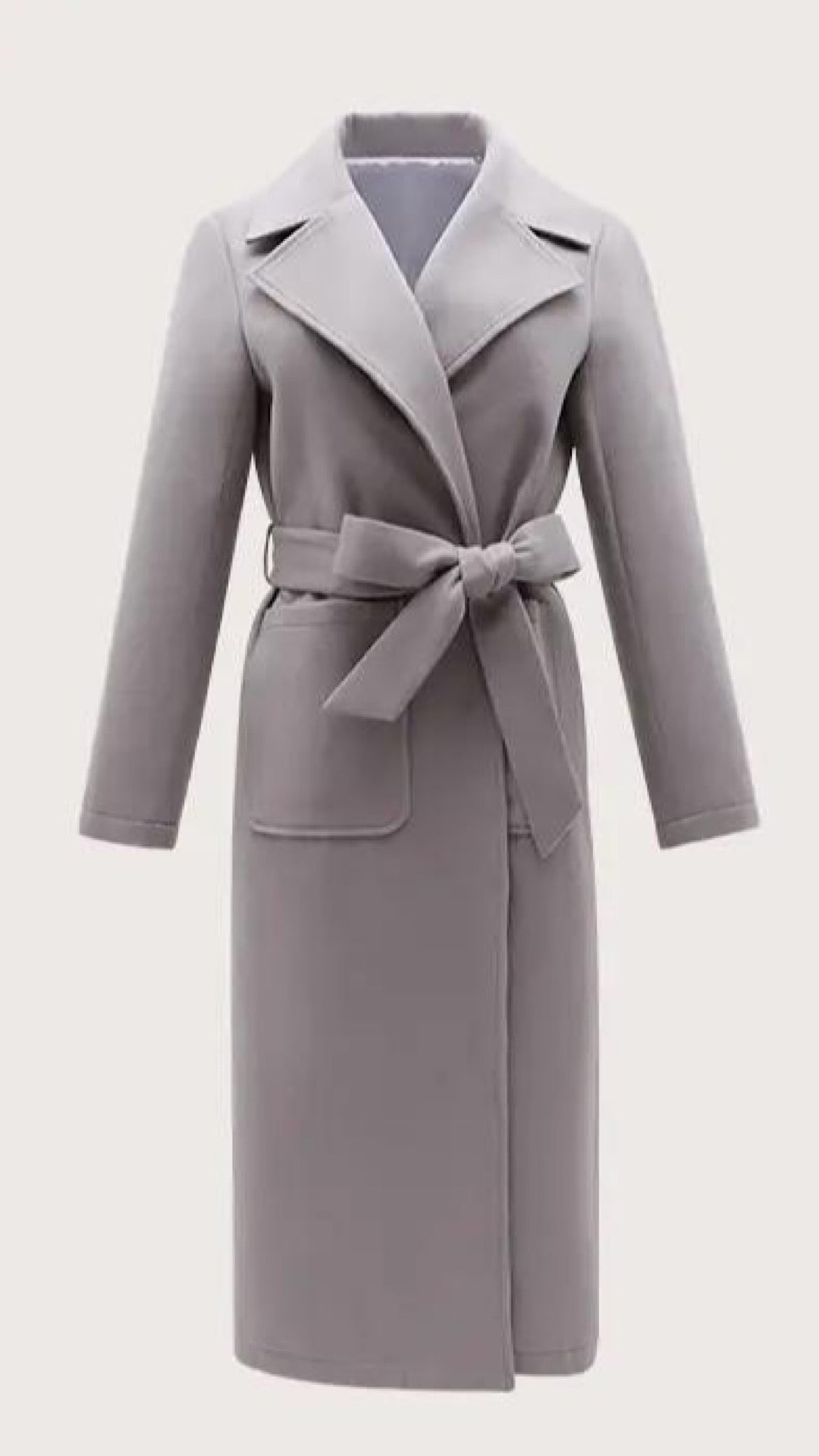 Belted Long Coat