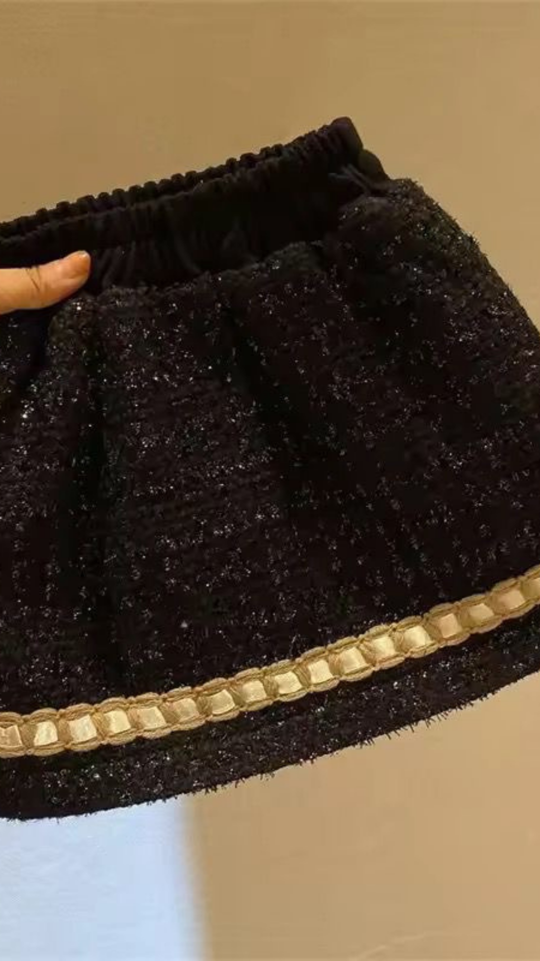 Snowflakes Tweed Set