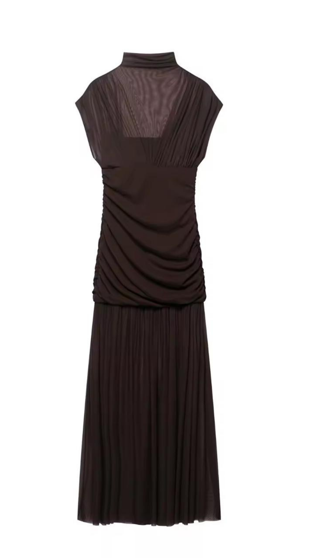 Crown & Couture Mesh Dress