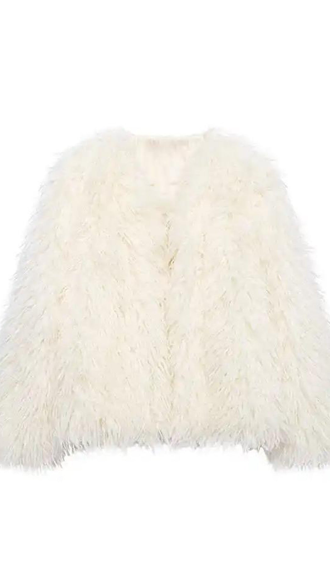 Glacier faux fur coat