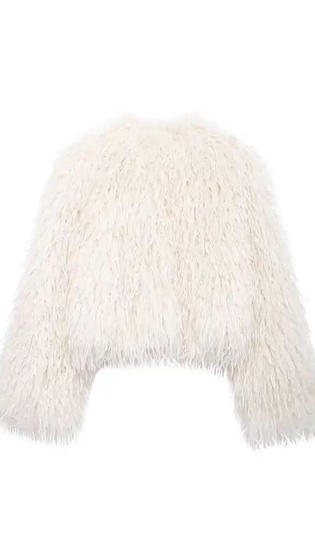 Glacier faux fur coat