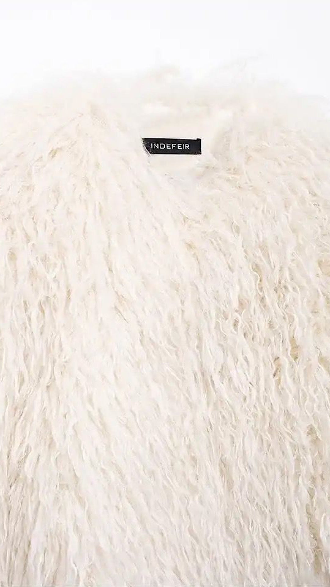Glacier faux fur coat
