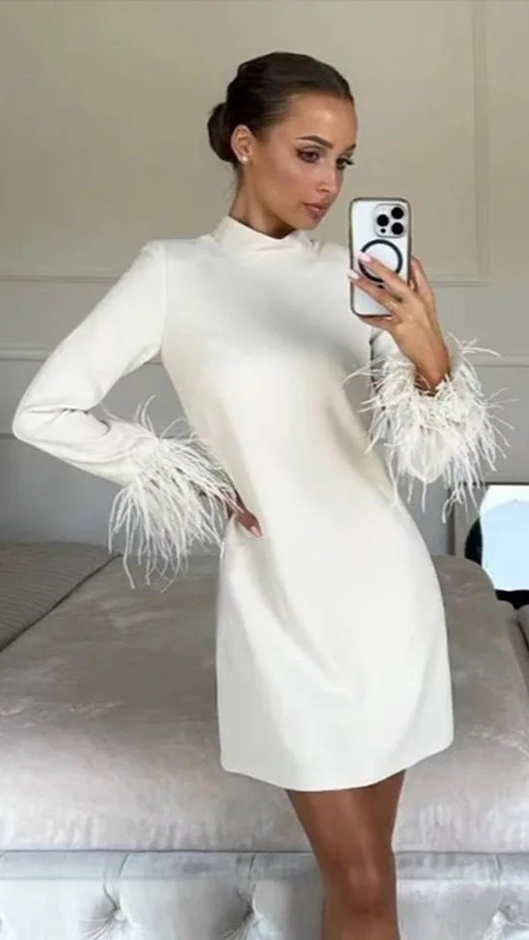 Feather Allure Dress