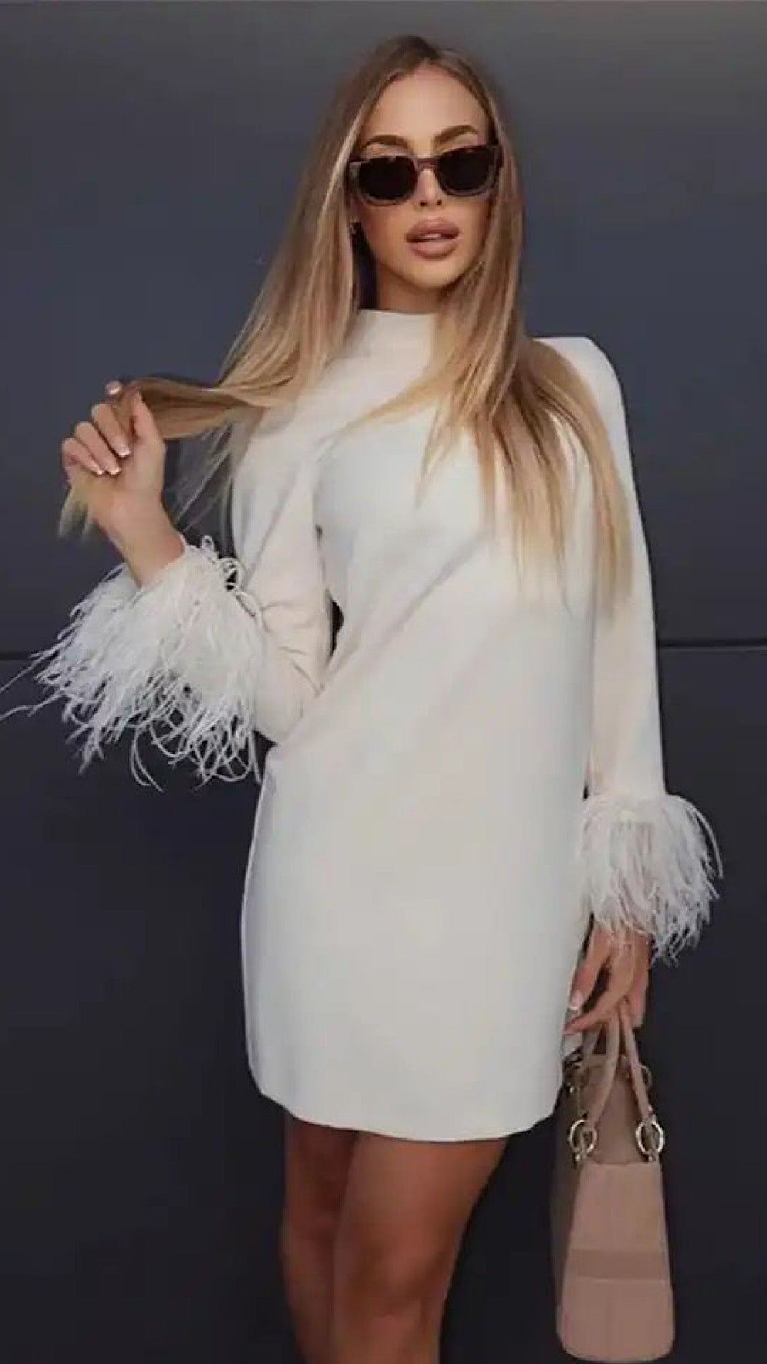 Feather Allure Dress
