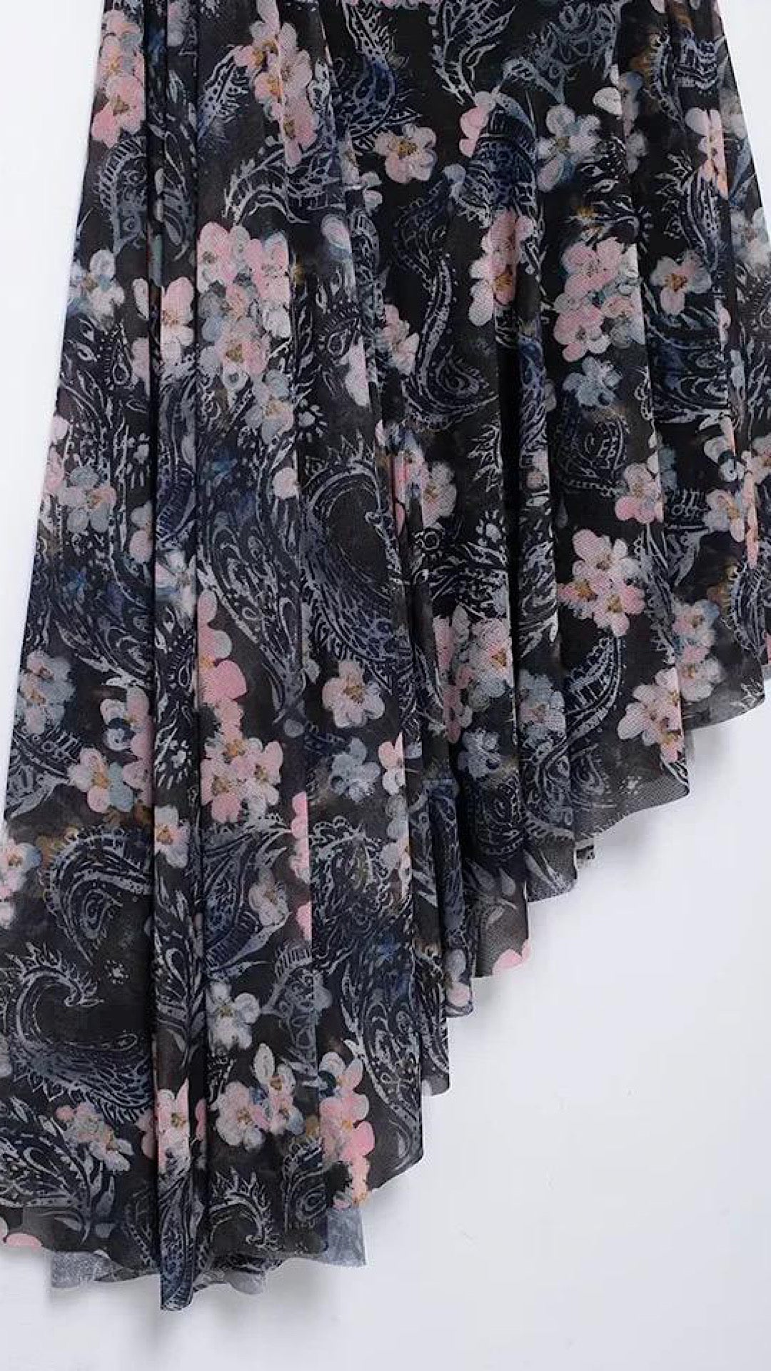 Printed One Shoulder Dress