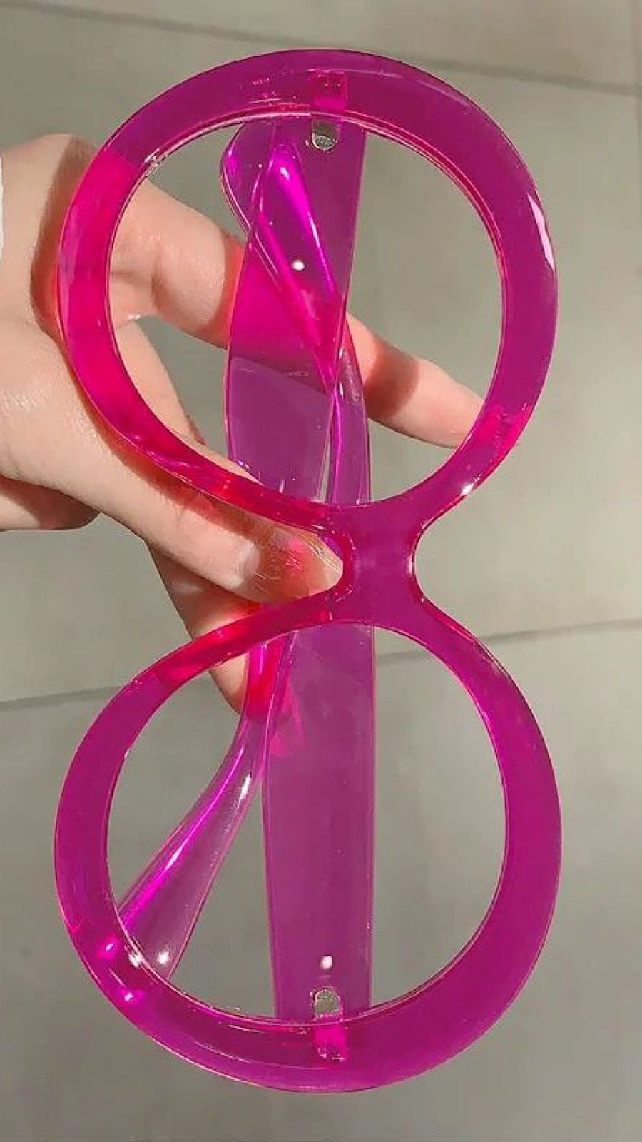 Round Clear Sunglasses (PRE ORDER ONLY)