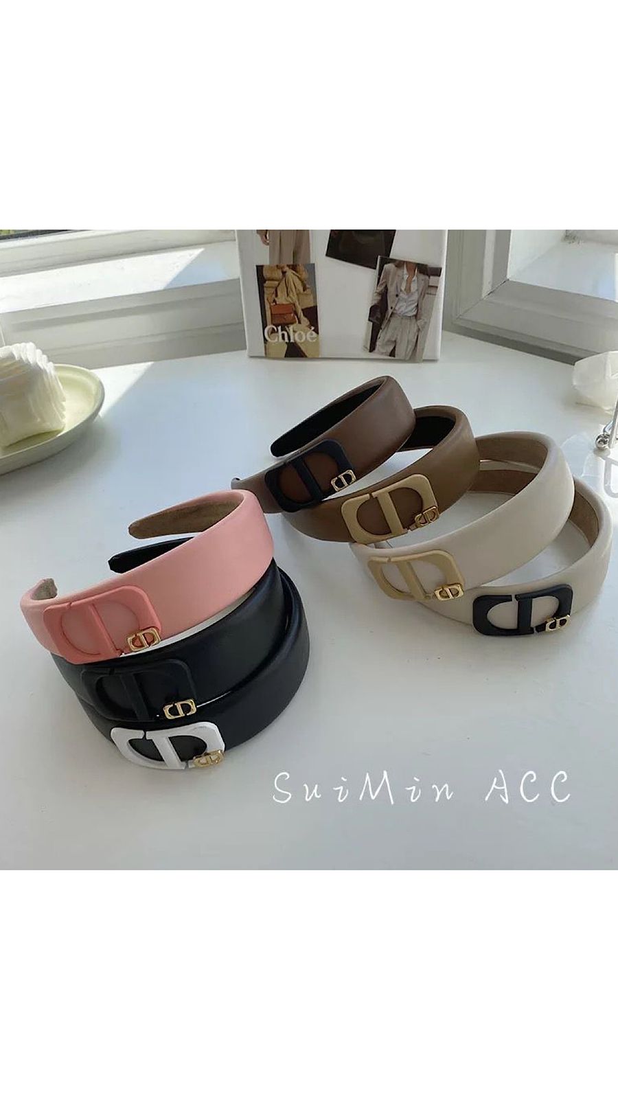 Letter Cushioned Hairband (PRE ORDER ONLY)