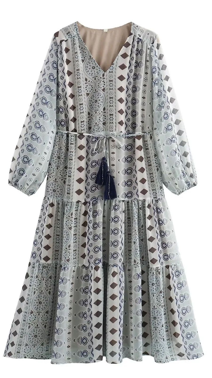 Printed Maxi Dress