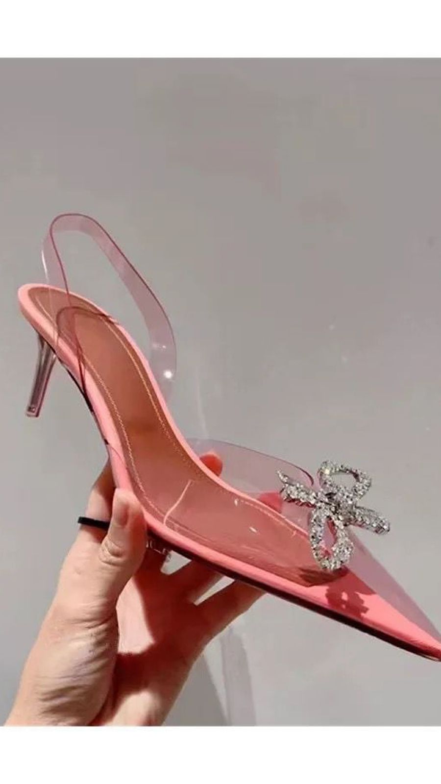 Rhinestone Bow Heels (PRE ORDER)