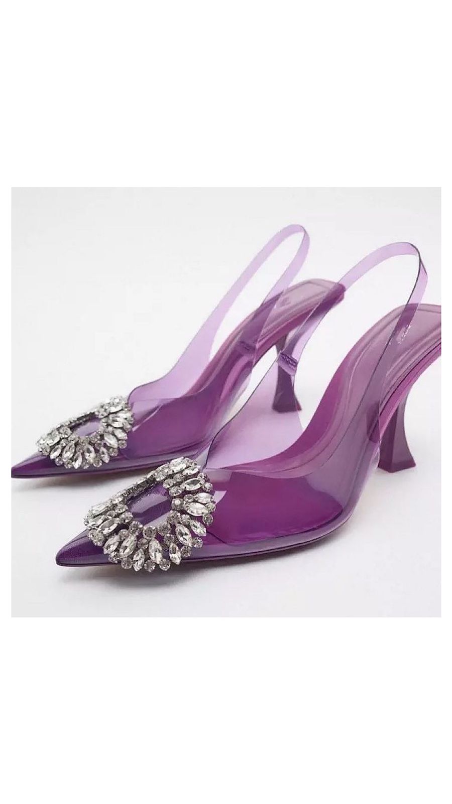 Embellished Transy Heels (PRE ORDER)
