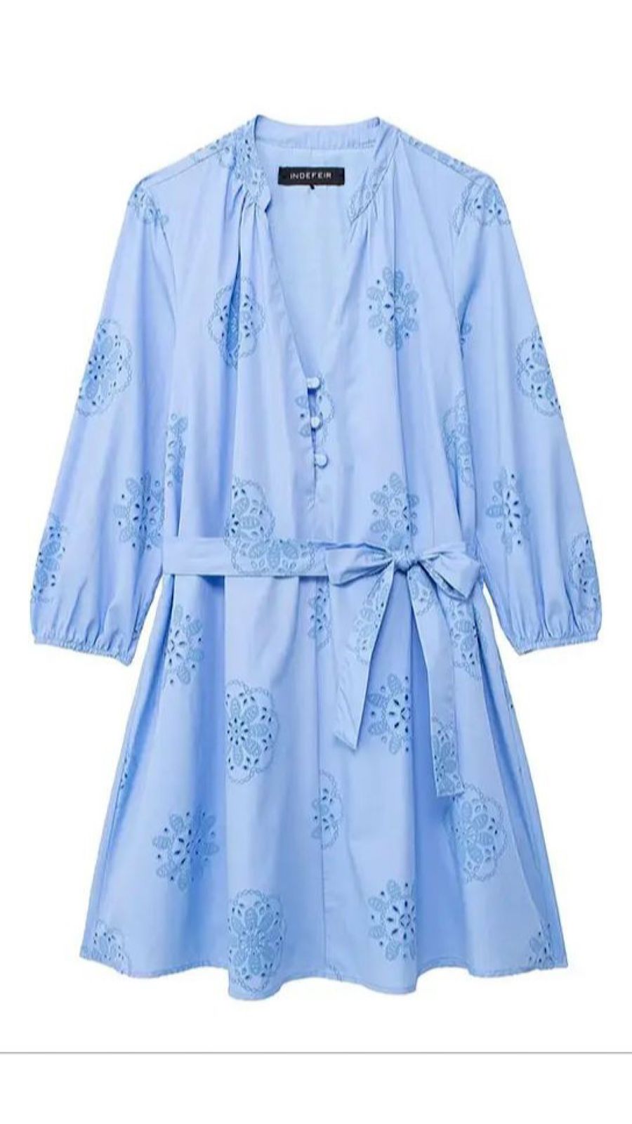 Belted Hollow Dress