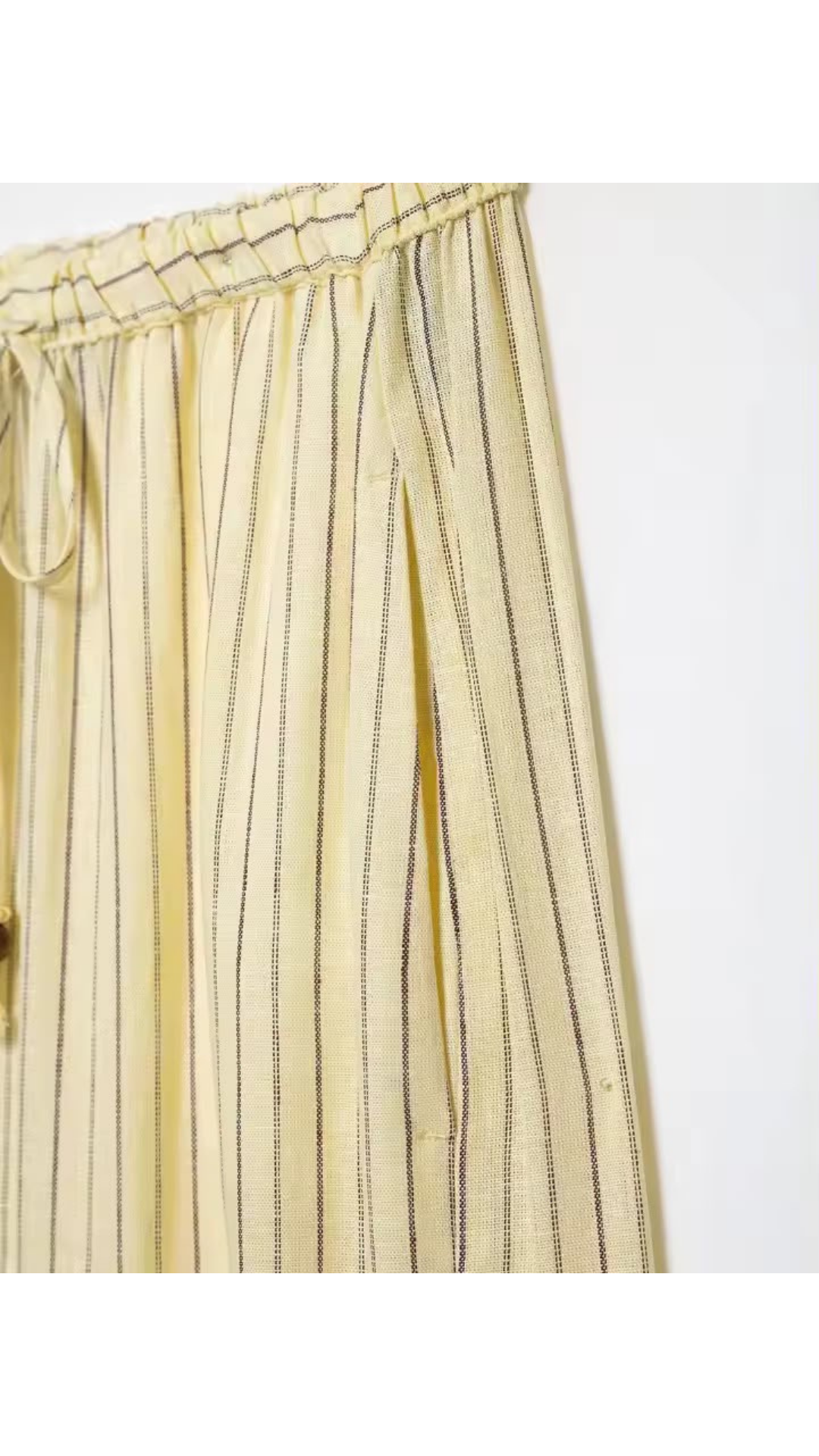 Striped top pants set