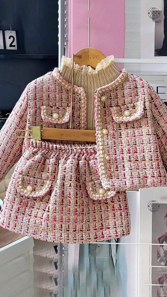 Cc Tweed Set