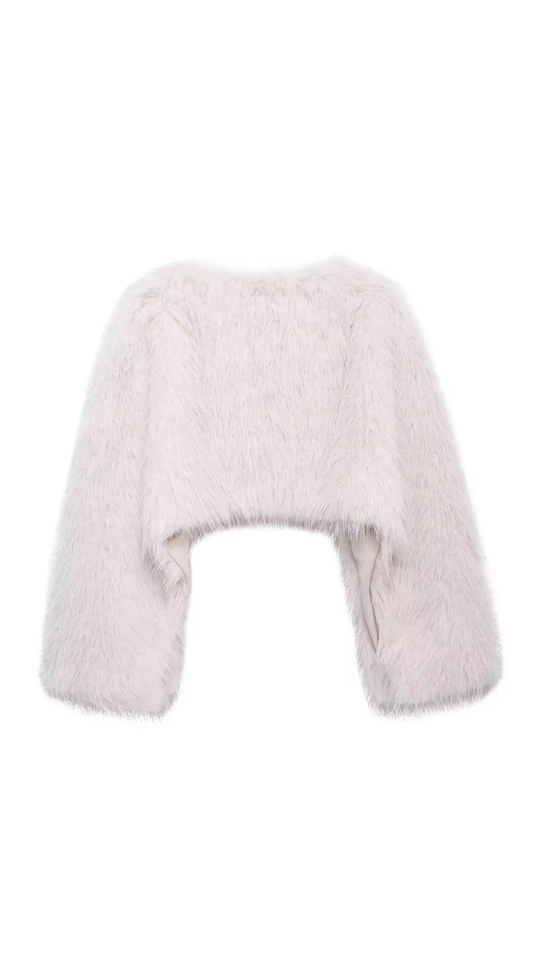 Ayera Fur Crop Sweater