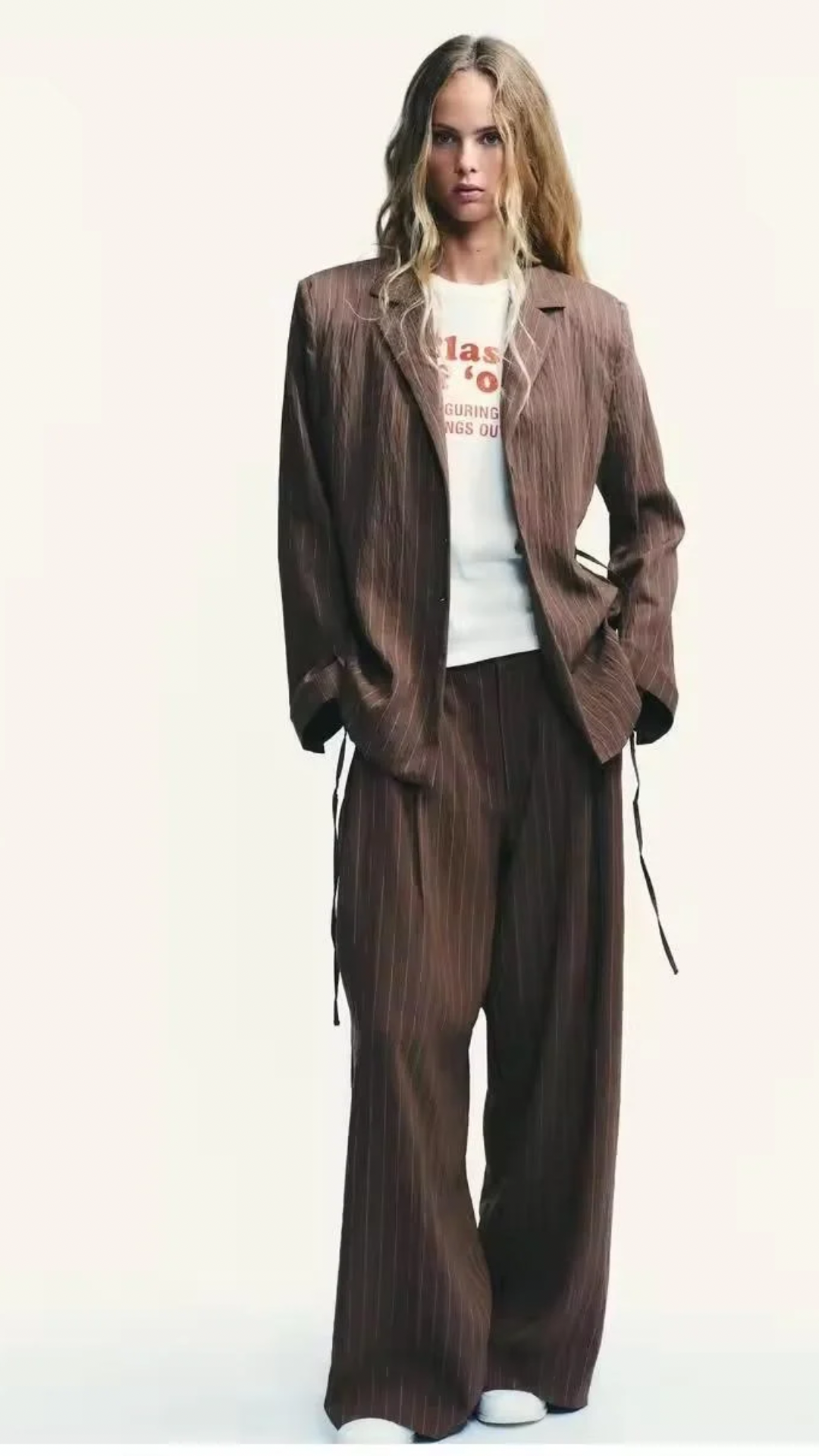 Knotted Striped Coord Set