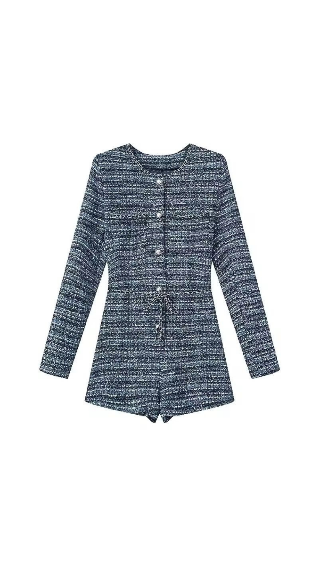 Tweed playsuit