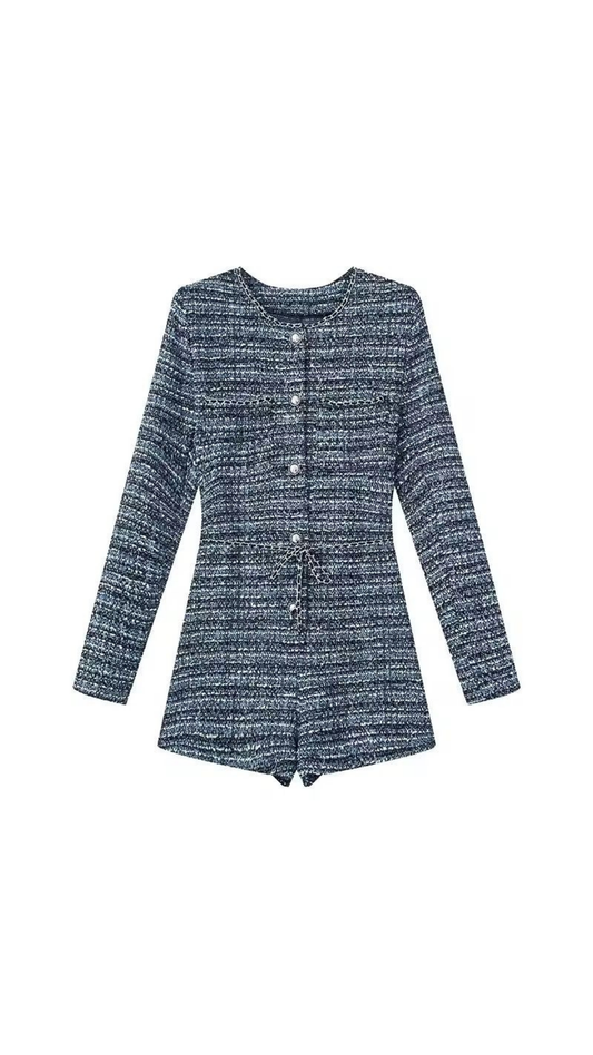 Tweed playsuit