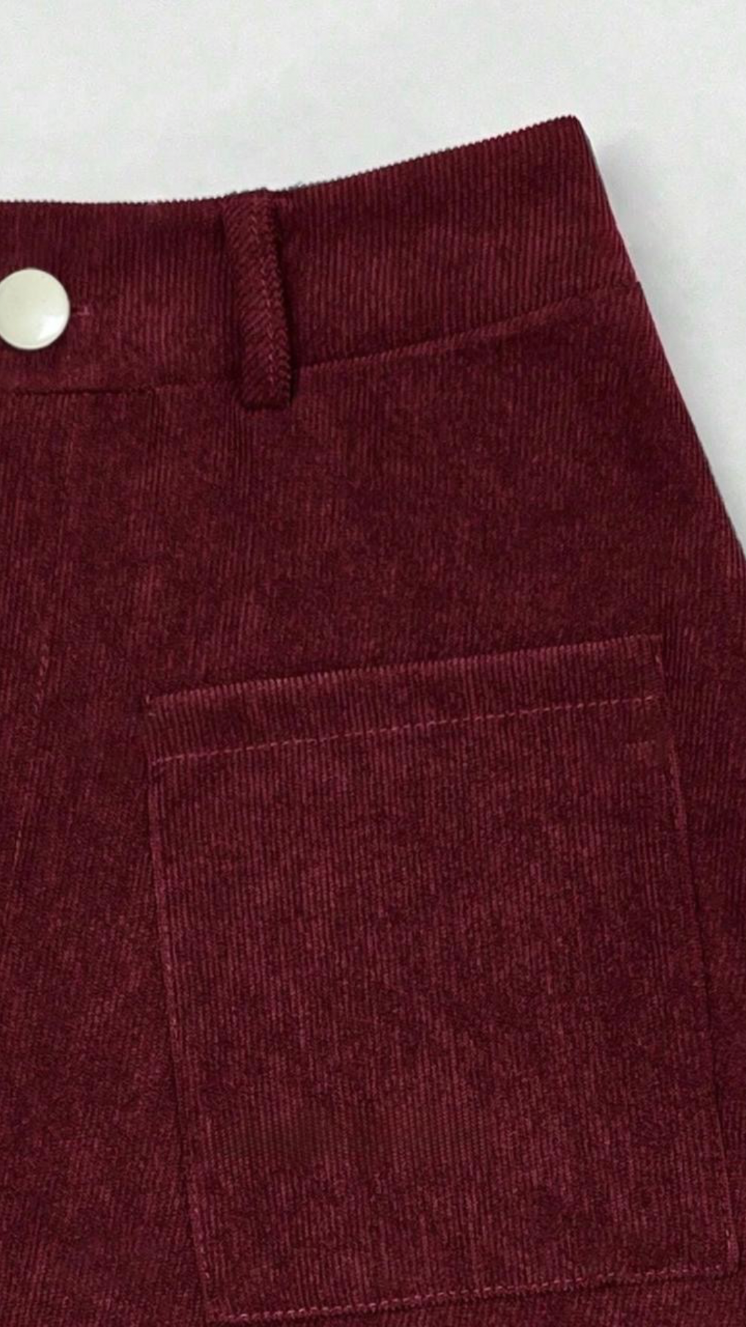 Corduroy Skirt