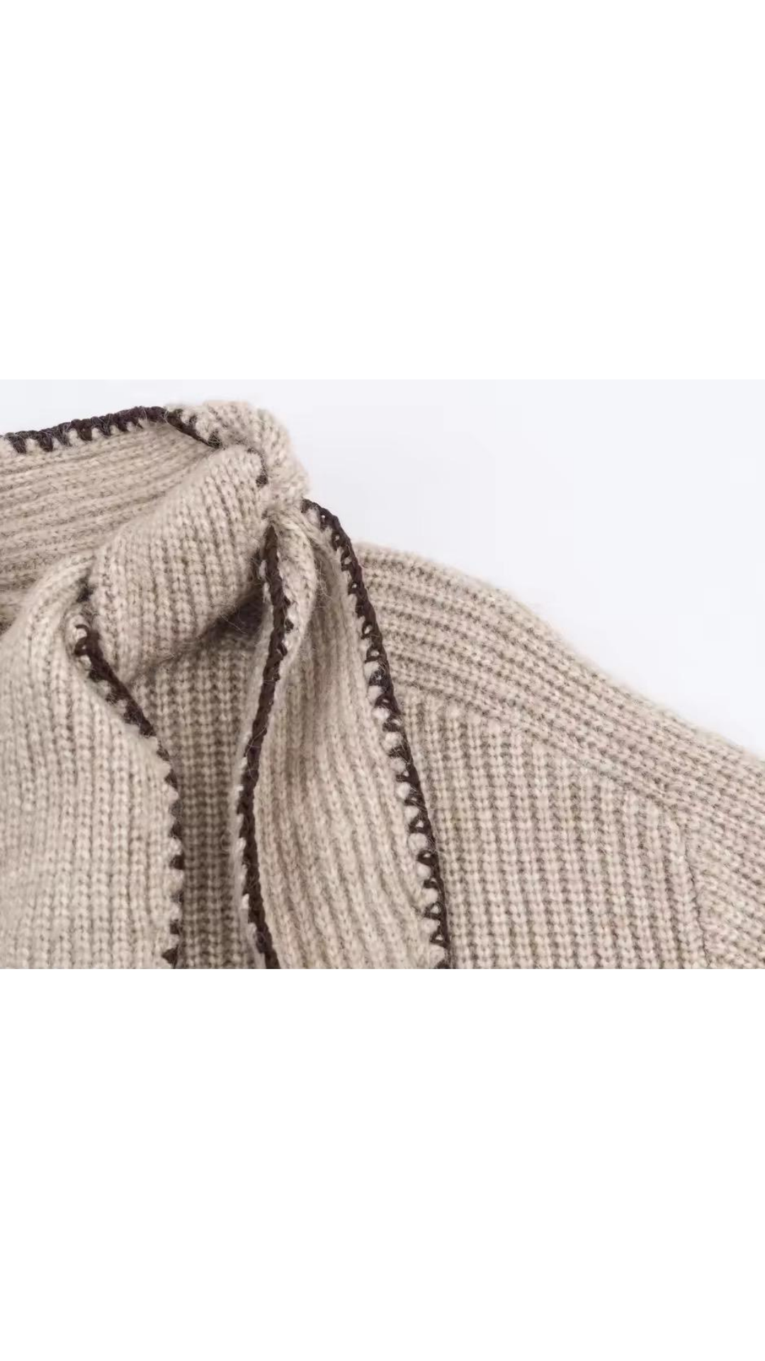 Bow knot sweater