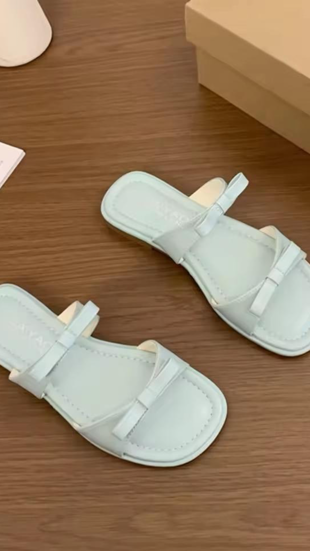 Double Bow Slippers