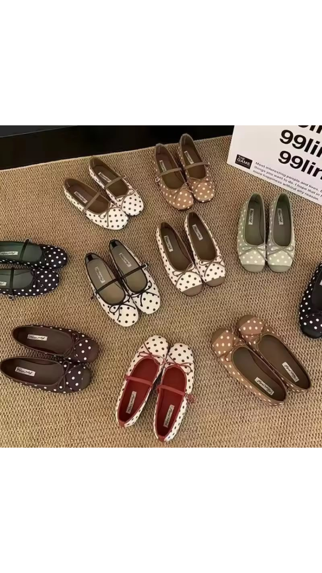 Polka ballerinas