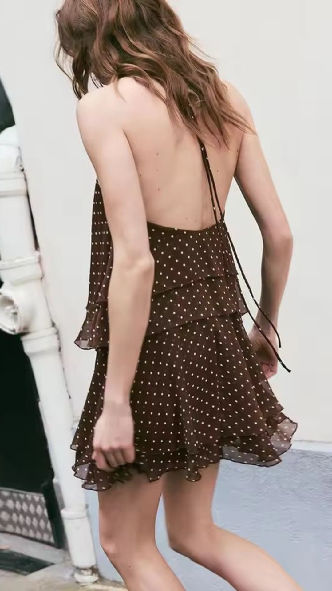 Polka Halter Dress