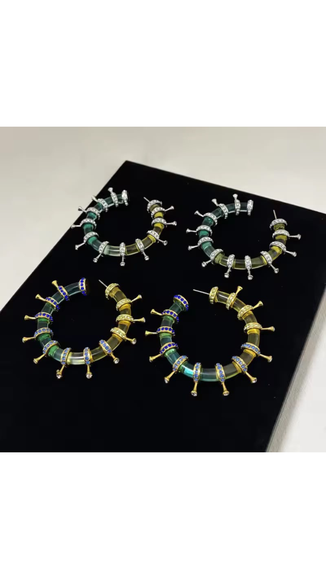 Spiked earrings