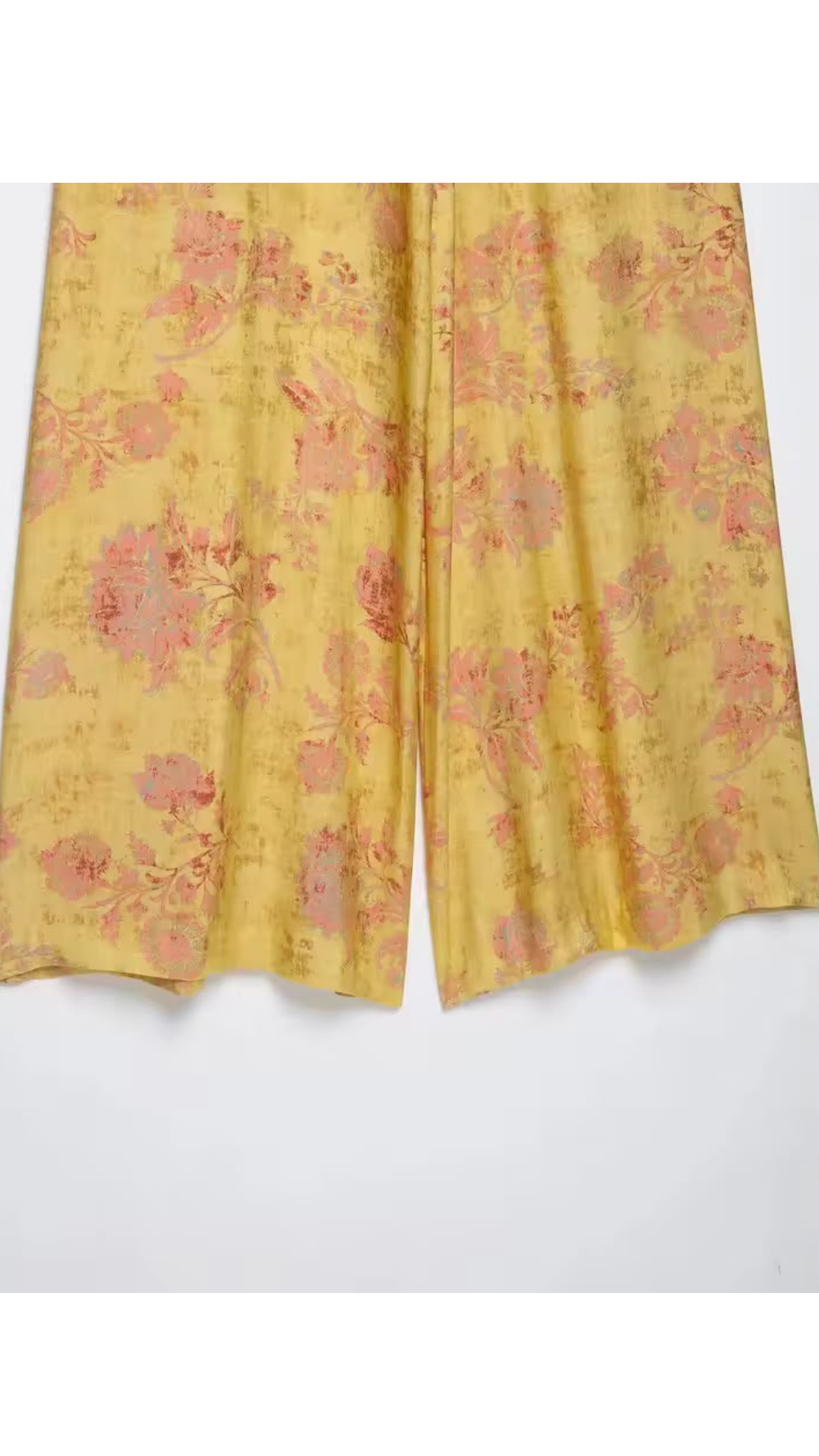 Luxe floral print shirt and pants