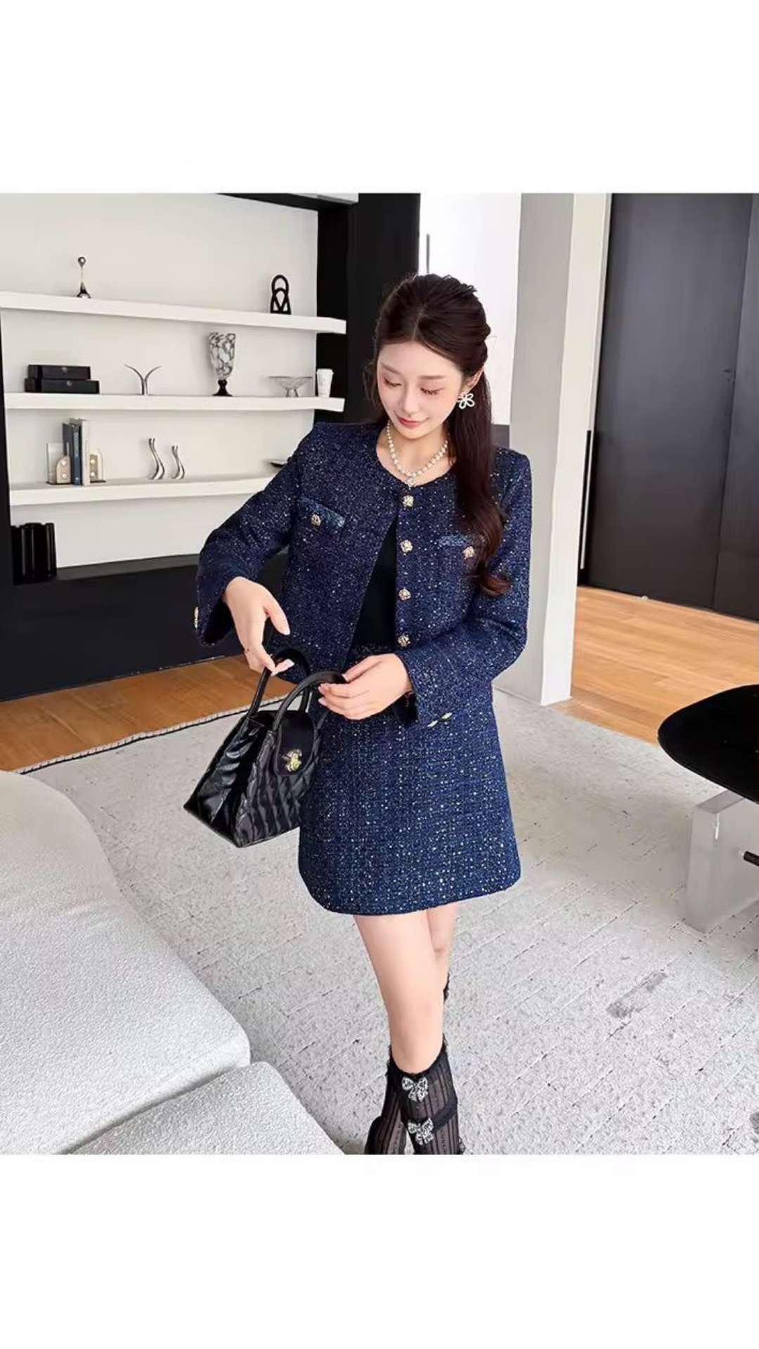Viona tweed dress