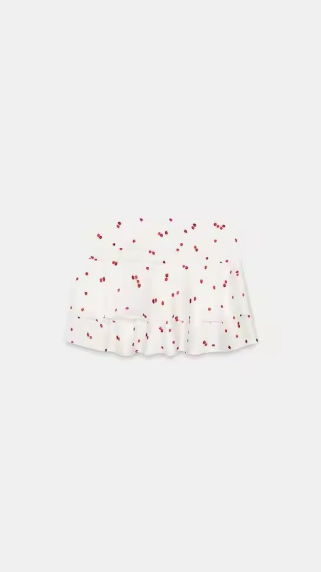 Printed Top & Skirt Set