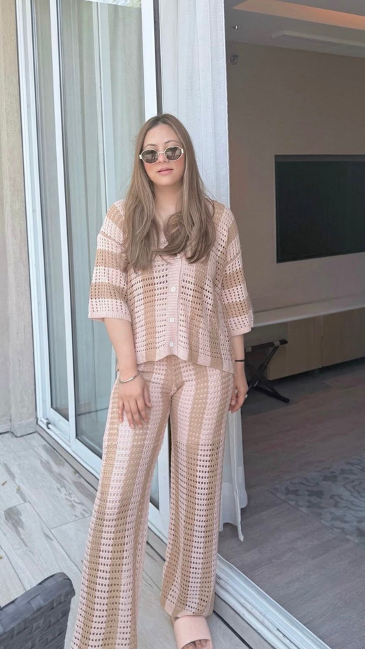 Knitted Beach Wear Set