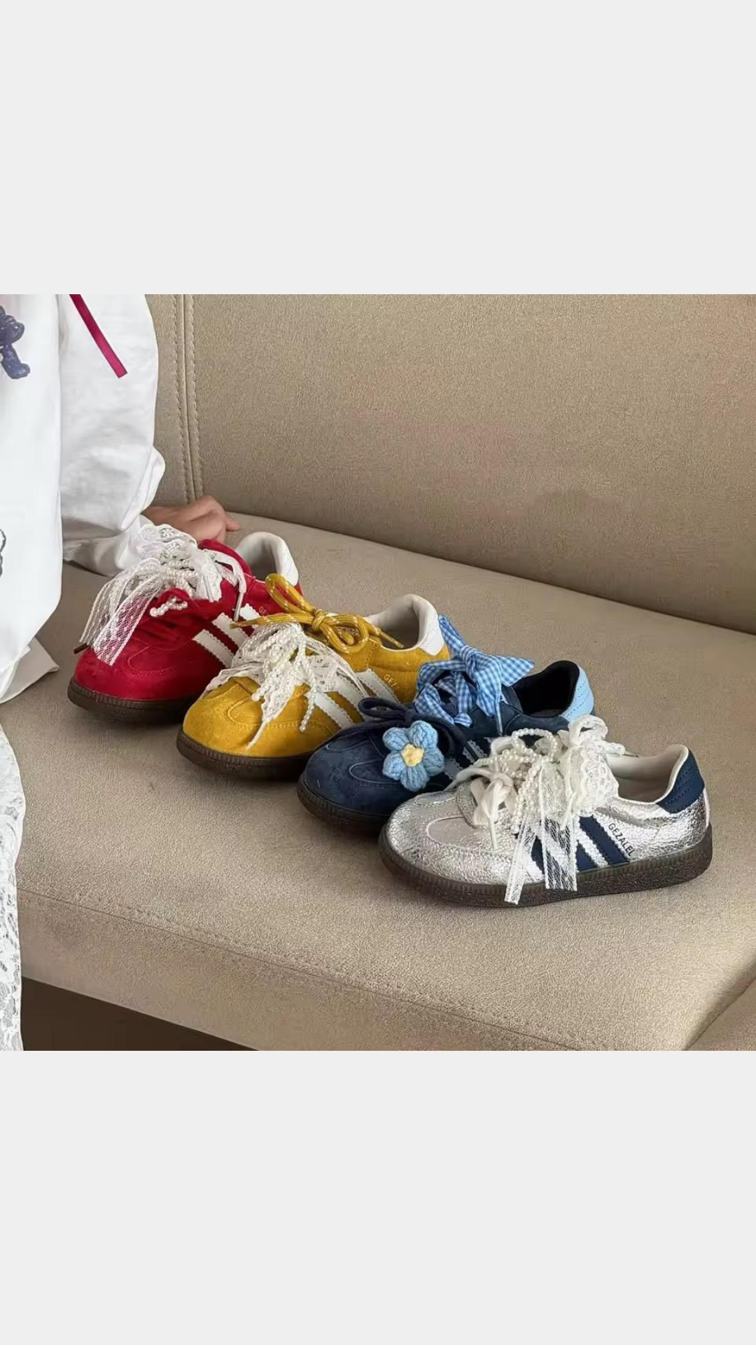 Lacey sneakers