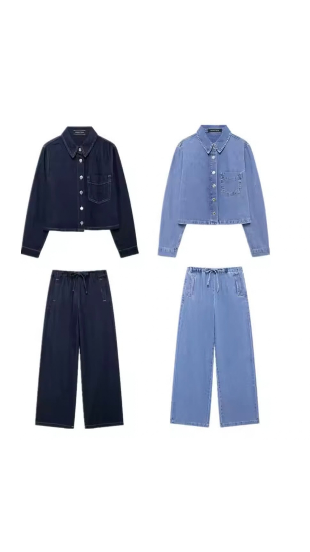 Alina denim set
