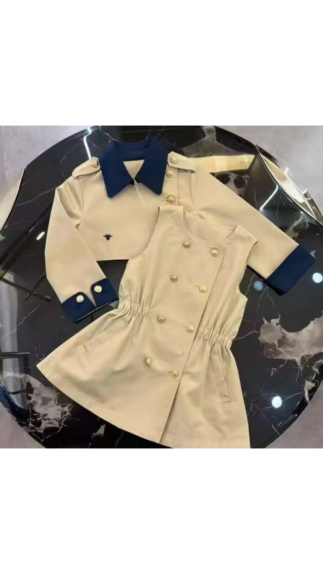 Piko dress and jacket set