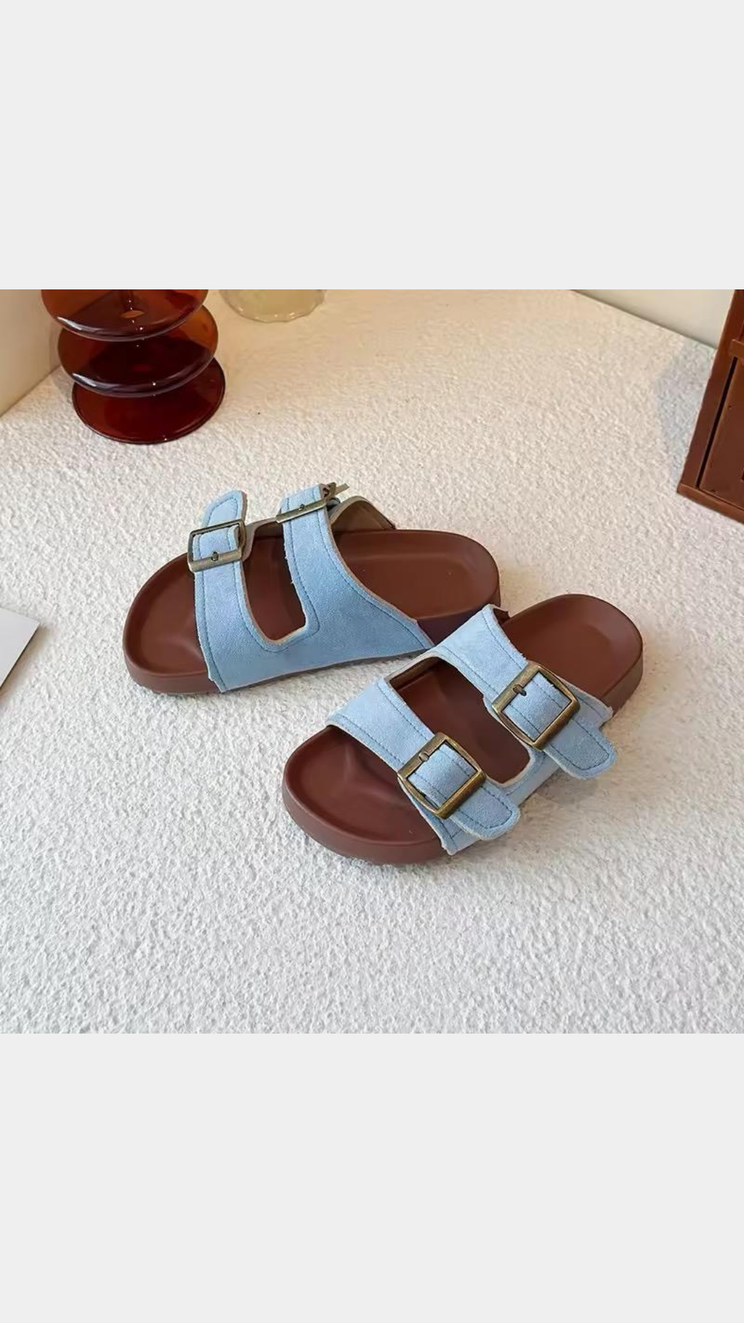 Double strap sandals